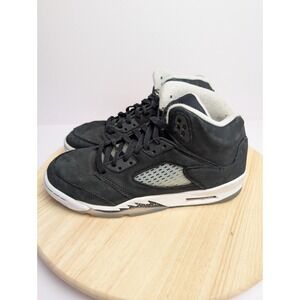 Air Jordan 5 Oreo Moonlight‎ Size 7Y Youth GS Black White Sneakers Womens 8.5